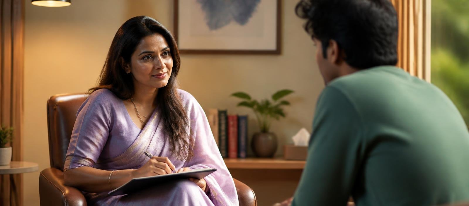 Psychiatrist-led counselling session with a patient at DeAddictify, Delhi NCR